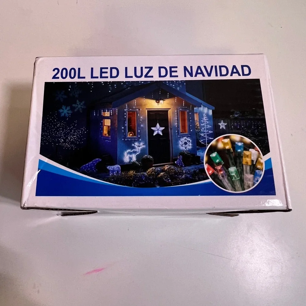 LED Luz De Navidad 200L LED String Lights Warm White Interior Decorative